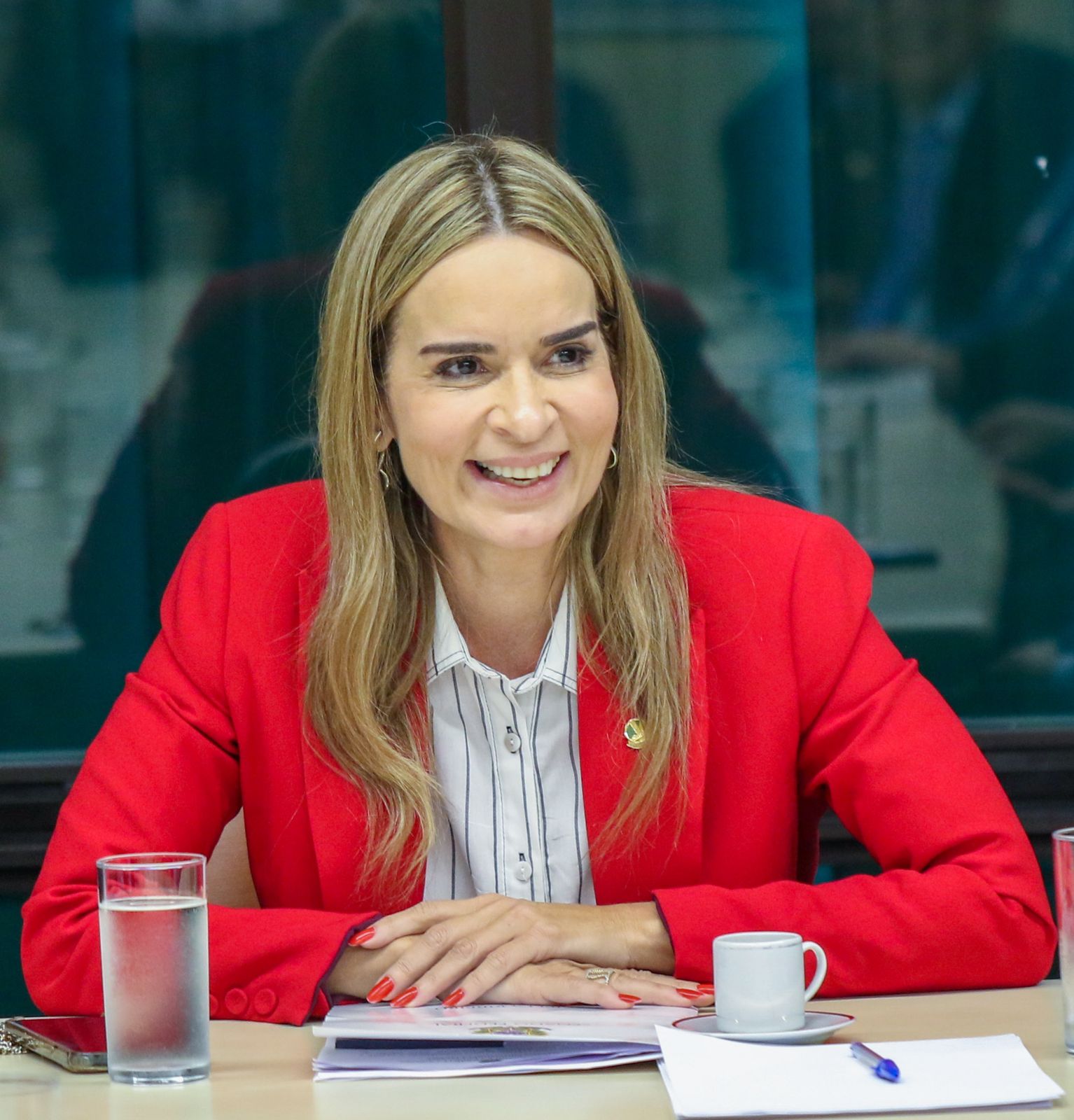 L Der Da Bancada Feminina Daniella Comemora Aprova O De Pl Que